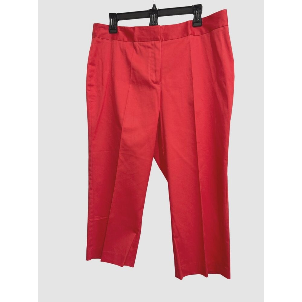 Josephine Studio Salmon Colored Dressy Capri’s, Size 12